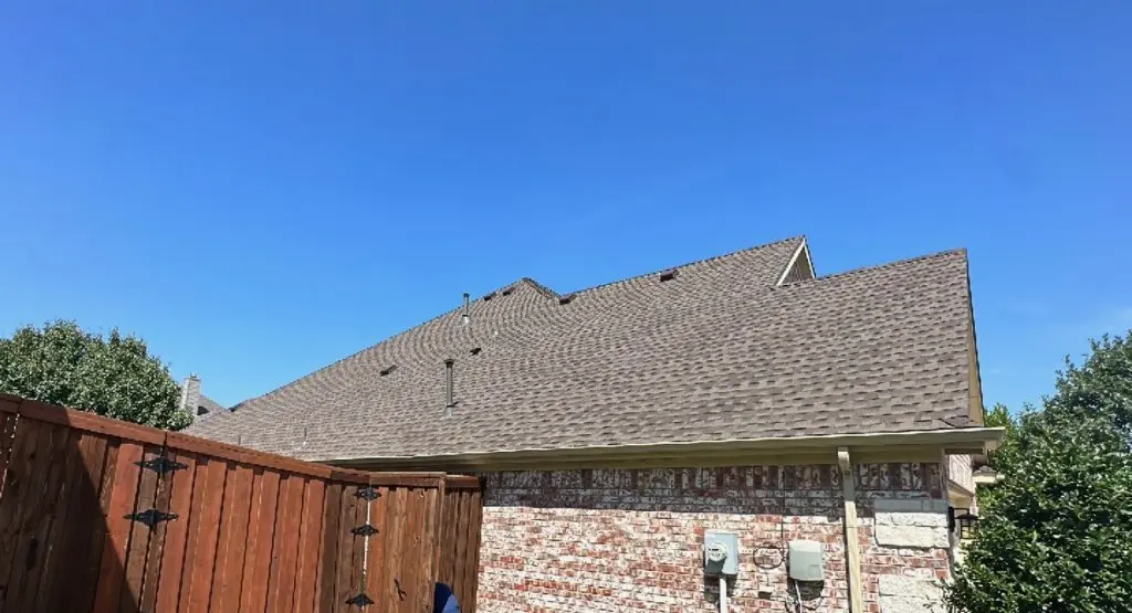 Completed roof replacement project in Todd Creek